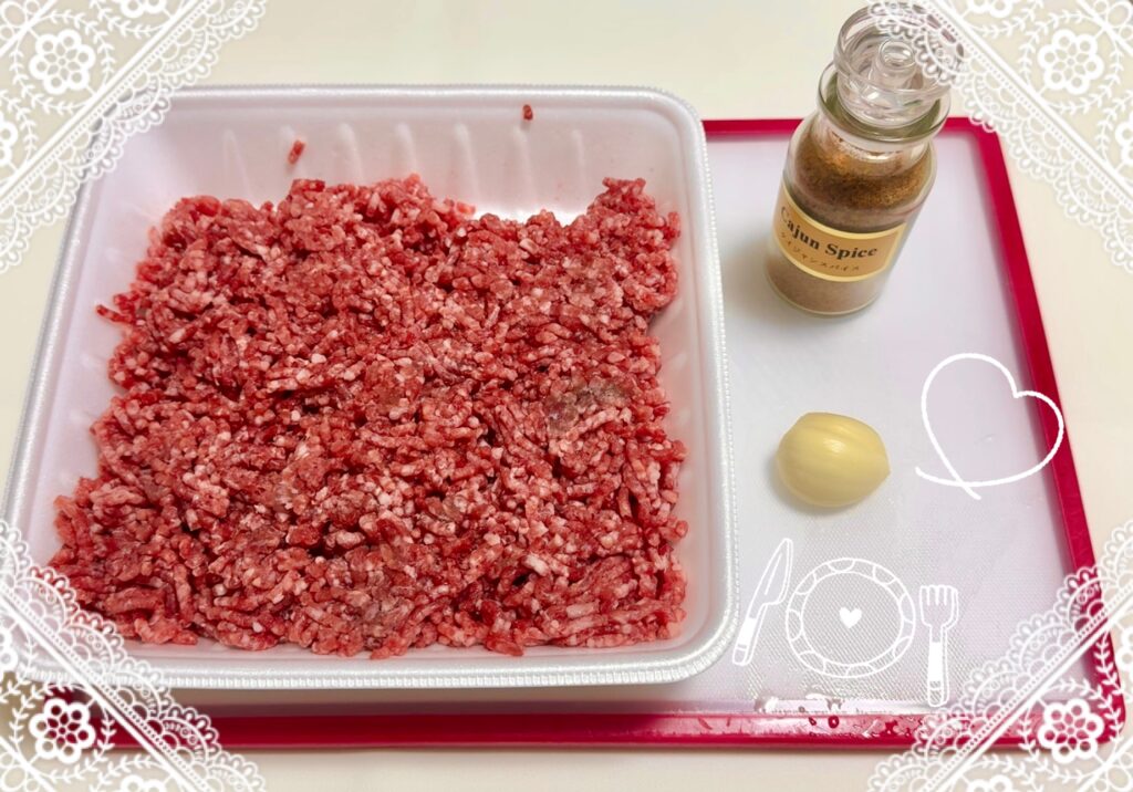 スパイシー肉そぼろ3