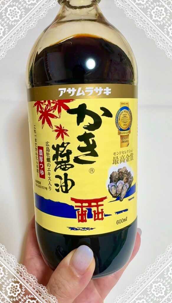 サーモン漬け丼、牡蠣醤油について