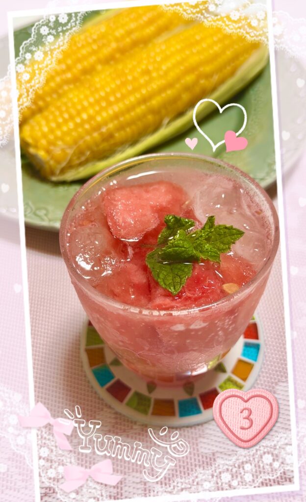 スイカ酢シロップの飲み方