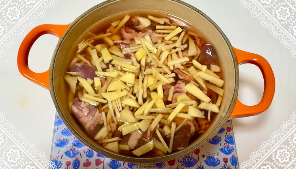 鶏ハツの甘辛煮
作り方1
