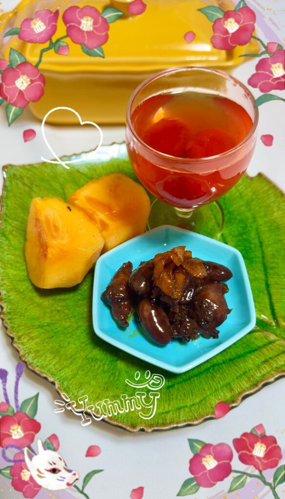 鶏ハツの甘辛煮
完成写真
