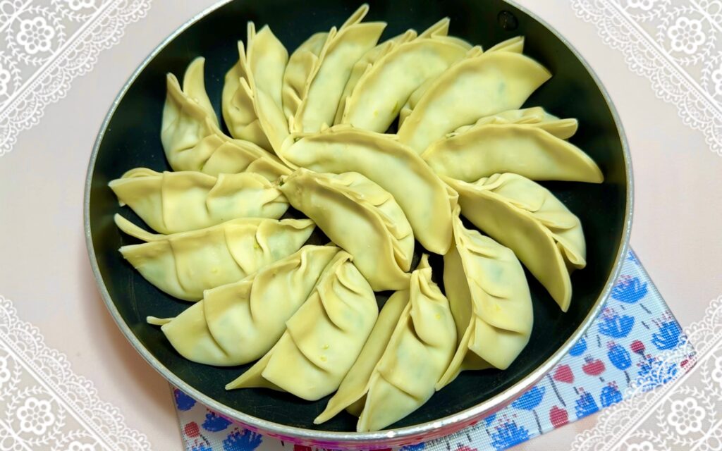 野菜たっぷり餃子
作り方4