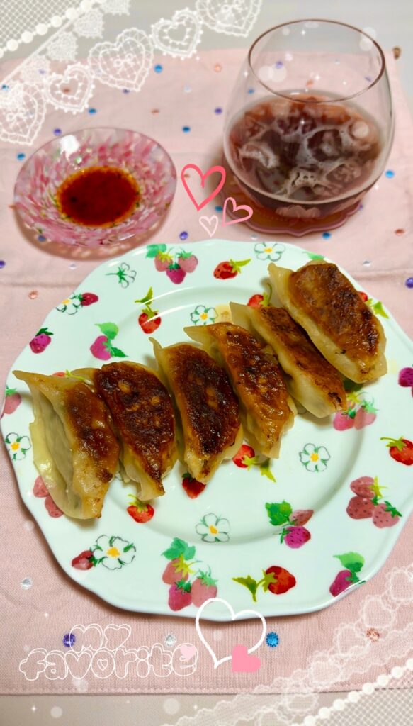 野菜たっぷり餃子
完成写真1