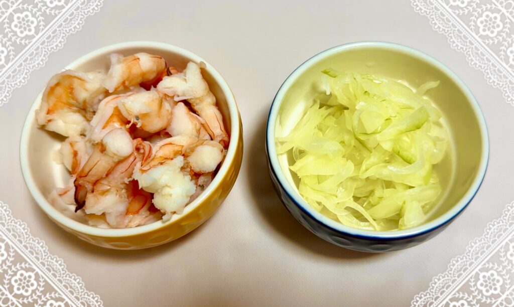 タラモマカロニサラダ
作り方3