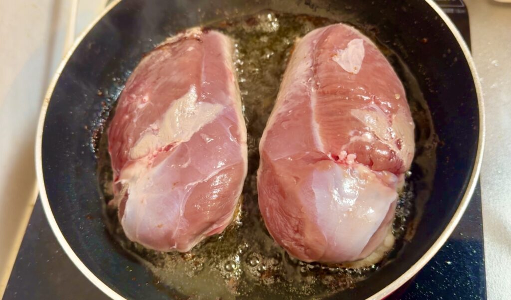鴨の和風ロース煮作り方2