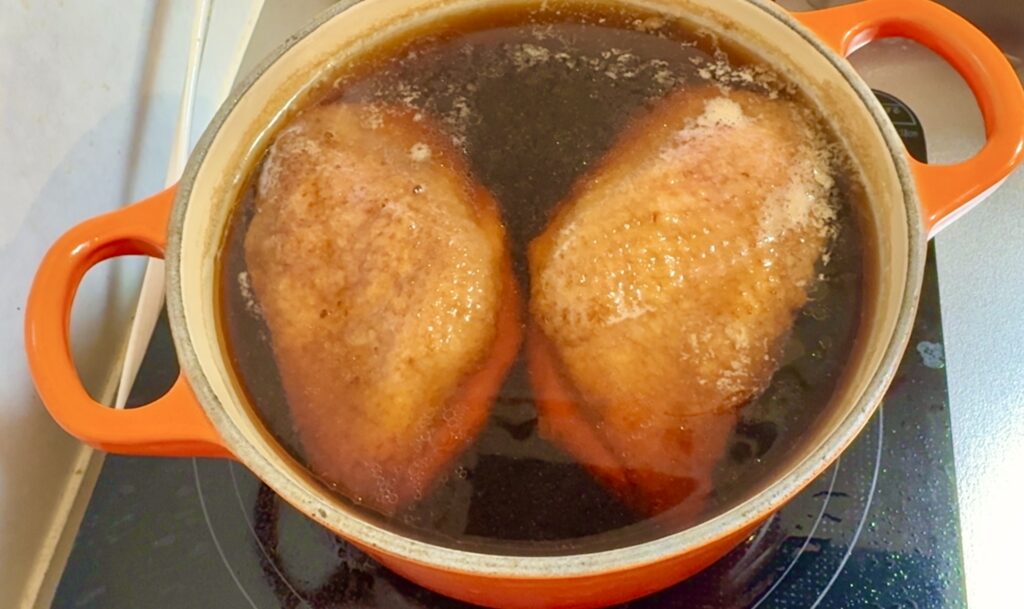 鴨の和風ロース煮作り方6