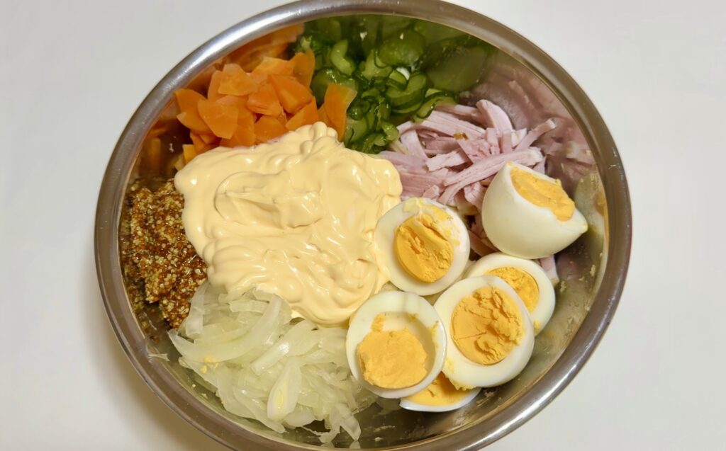 濃厚ポテトサラダ作り方6