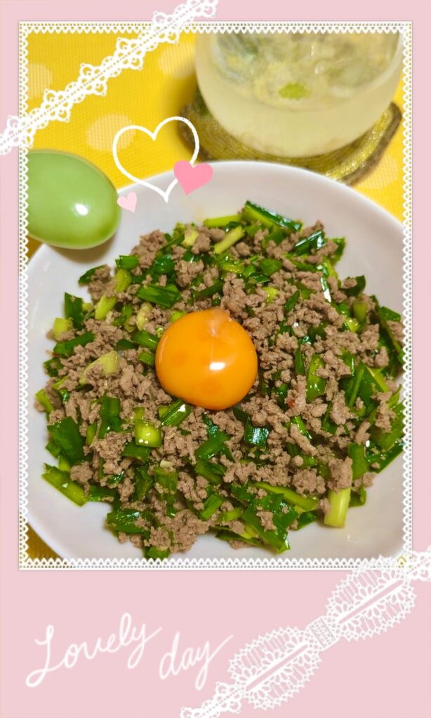 スタミナにら炒め
完成写真1