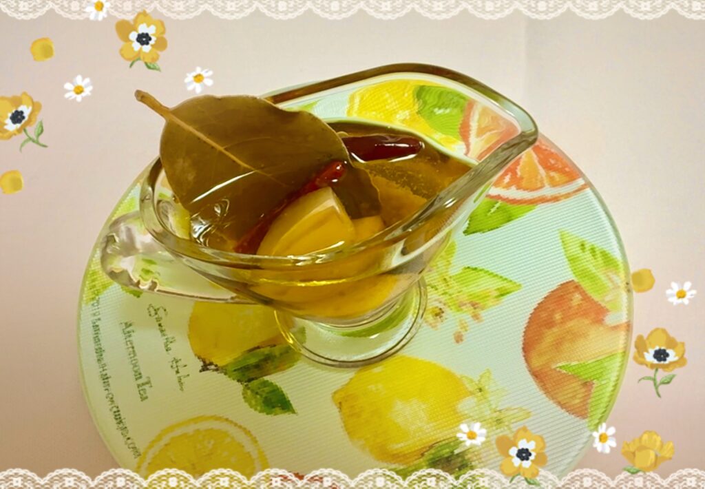 牡蠣を漬けたオイル写真1