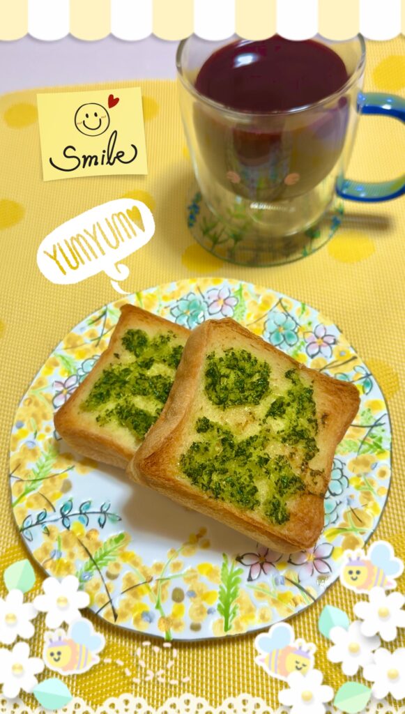 ガーリックトースト 完成写真1