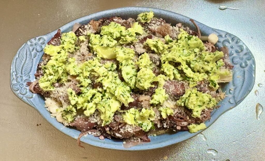 ホタルイカとえのきのガーリックバター焼き 作り方3