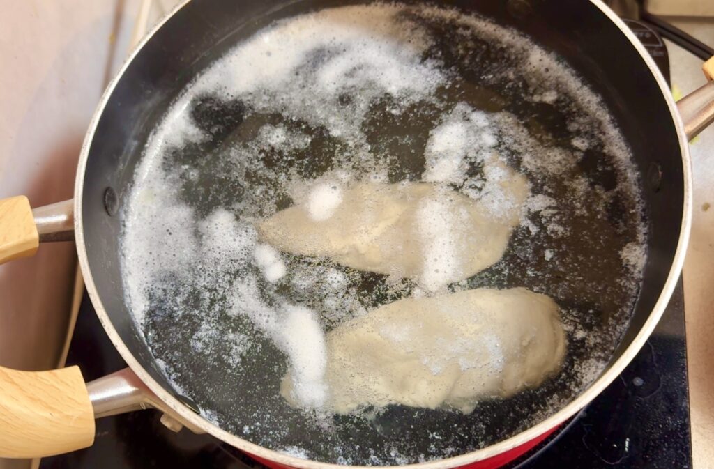 にんにく香る、切り干し大根と鶏ささみのピリ辛和え 作り方3