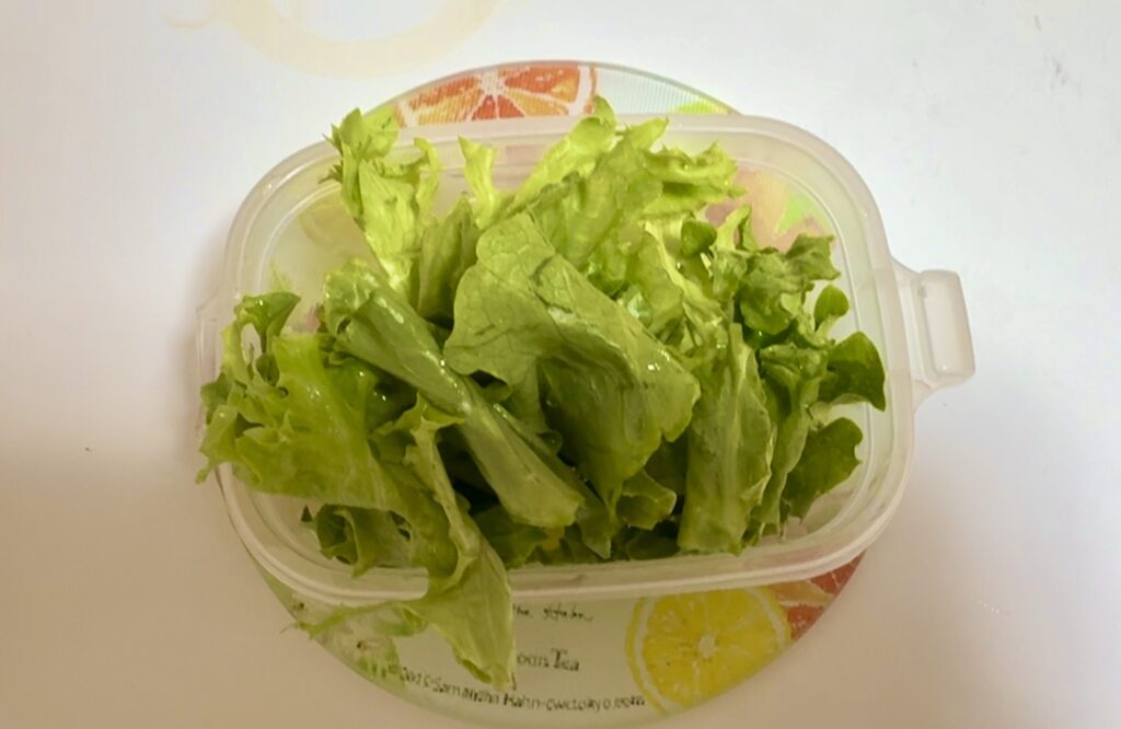 生ハムとトマトの上品な冷製パスタ 作り方2