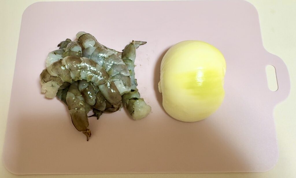 せいろで作る豚肉と海老の手作りシュウマイ 作り方1