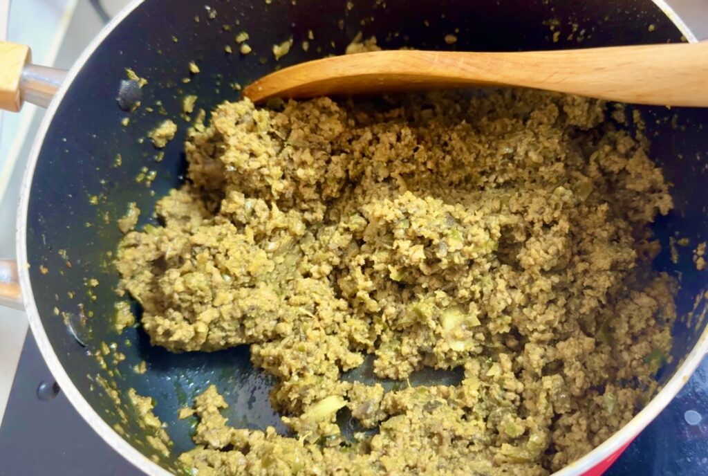 野菜たっぷり 軽やかドライカレー 作り方5