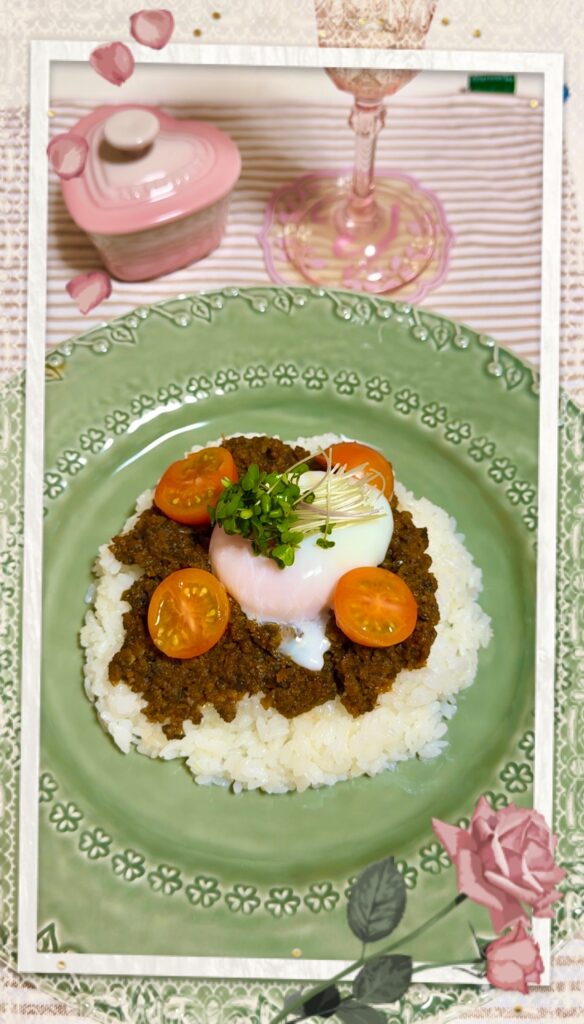 野菜たっぷり 軽やかドライカレー 完成写真1