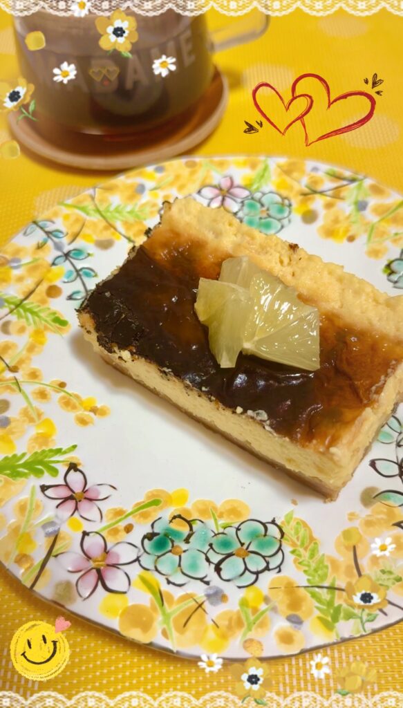 なめらかで爽やかな レモンチーズケーキ　完成写真2