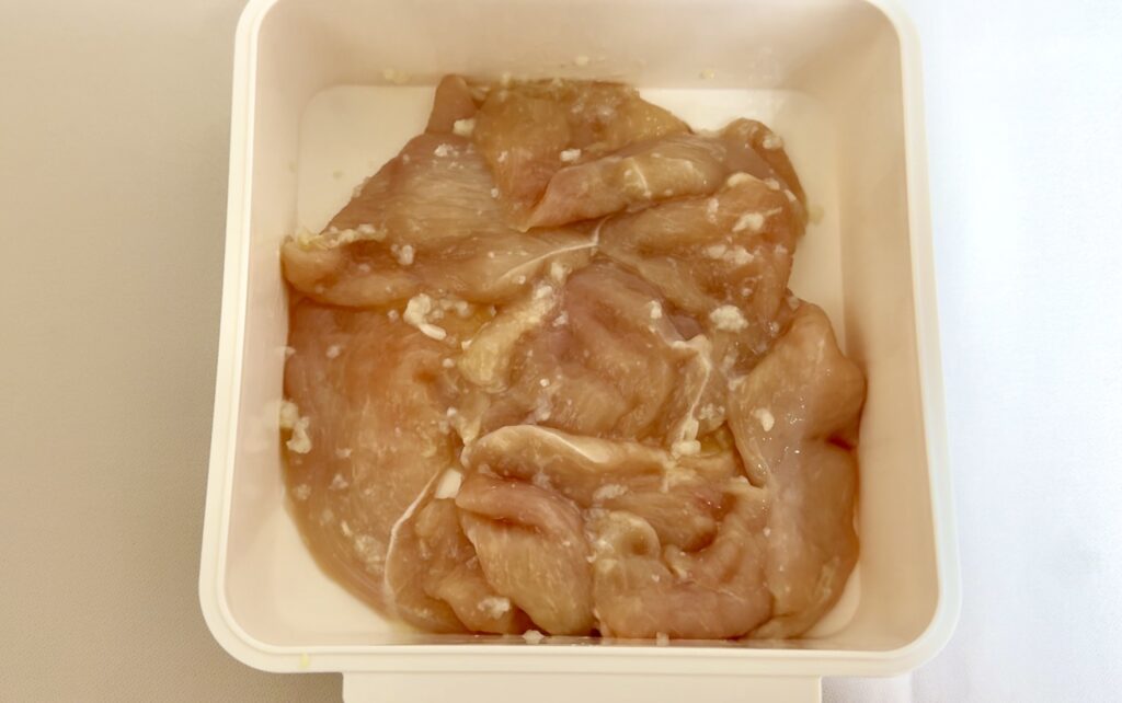 ザクザク食感 鶏むね肉の台湾風ジーパイ(塩麹仕込み・パン粉でもOK) 作り方2