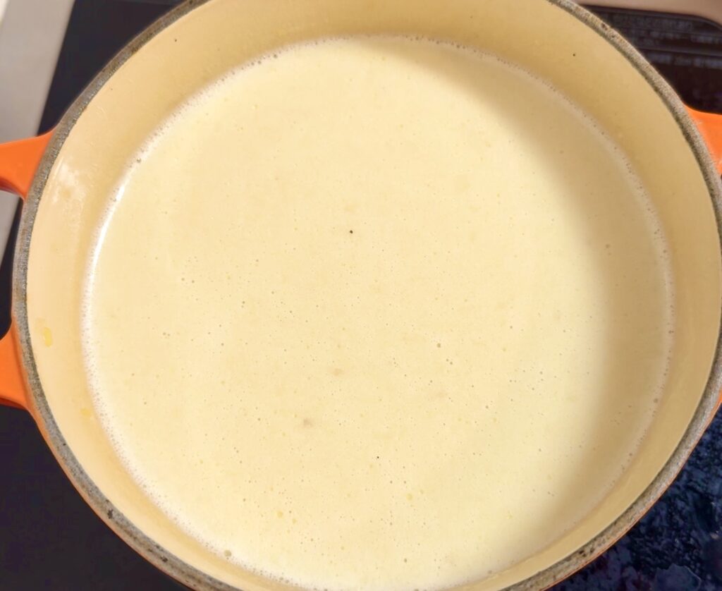 残ったポトフスープで♡なめらかビシソワーズ 作り方4