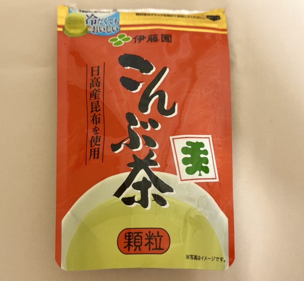 粉末こんぶ茶 写真