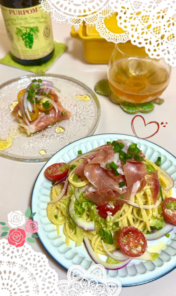 ノンアルでも特別な夜に|ピュアポムと楽しむ上品な食卓 完成写真1
