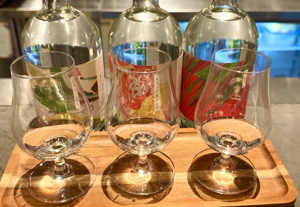 虎ノ門蒸留所の自家製ジン飲み比べセット